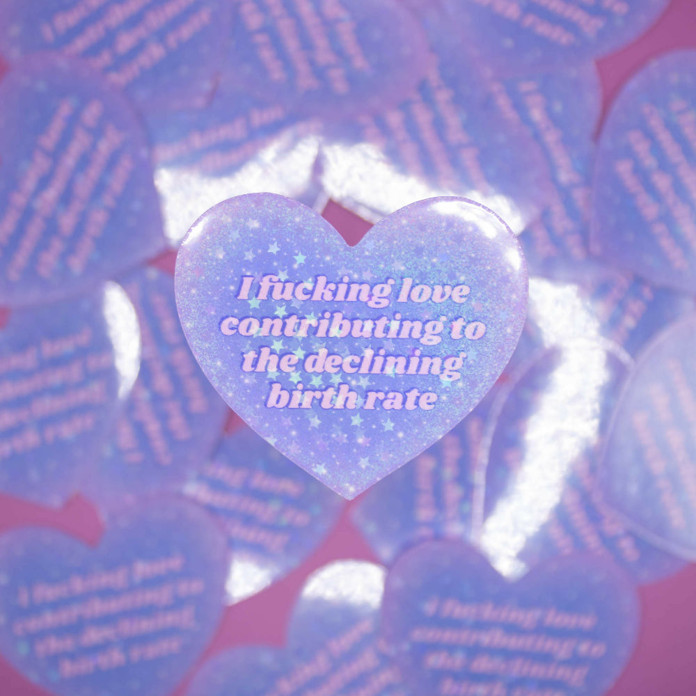 Declining Birth Rate Sticker